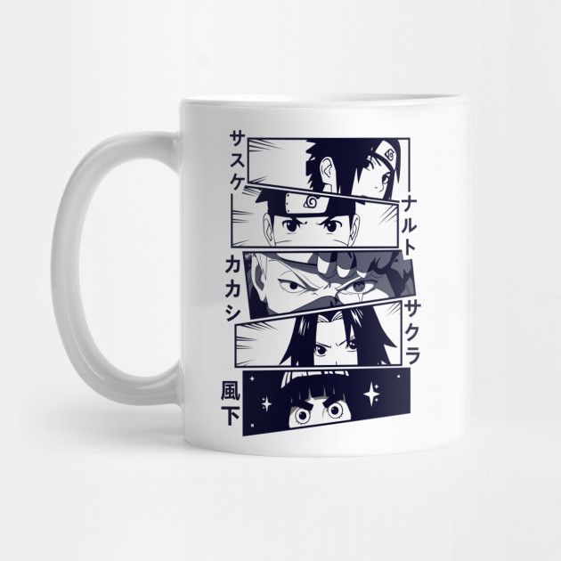 Naruto Manga Panel Mug