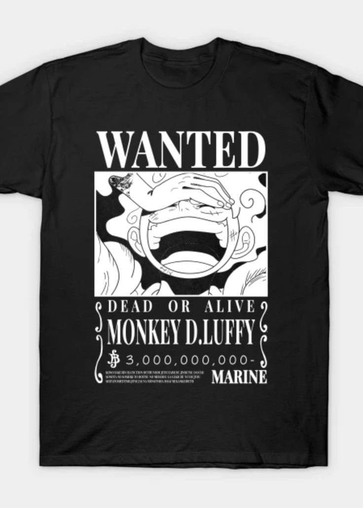 Luffy Wanted Tee